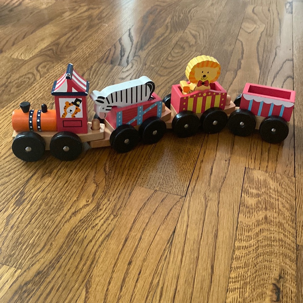 Wooden Train Set